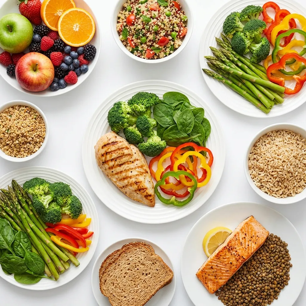 Zdrowe posiłki w diecie DASH