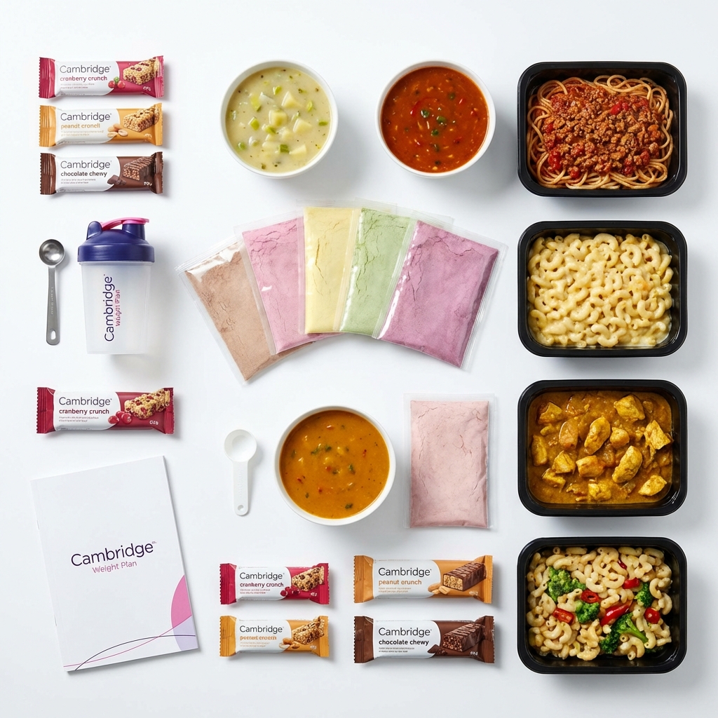 Produkty diety Cambridge, koktajle i zupy